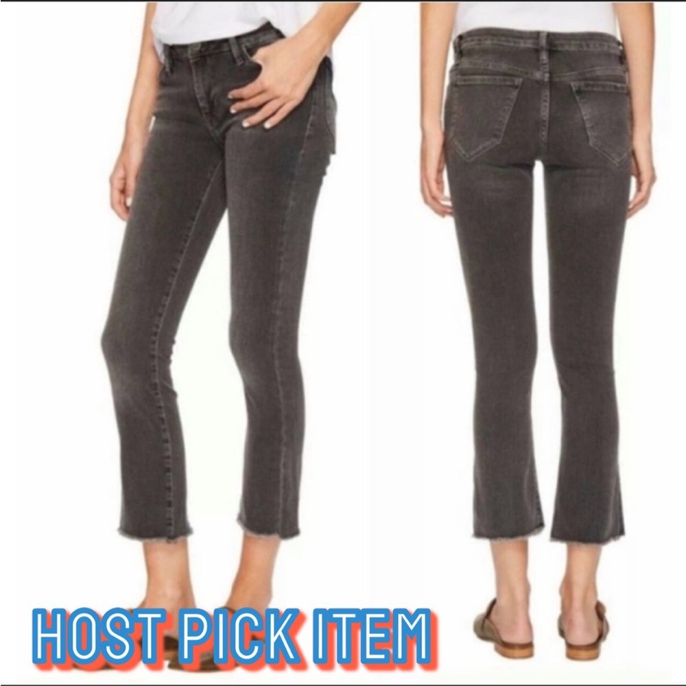 Free People Fringe Crop Jeans ✨Host Pick